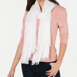DKNY Lightweight Open Weave Scarf